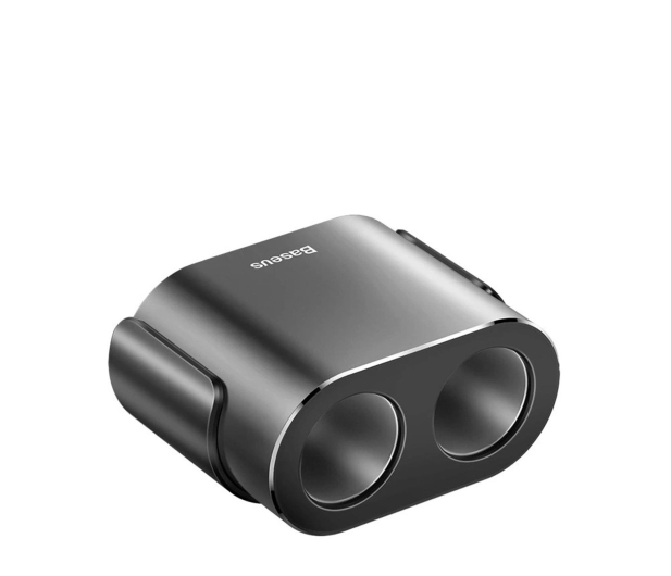 BASEUS Rozdzielacz zapalniczki samochodowej 2xUSB 3,1A 100W czarny - 1348217 - zdjęcie 4